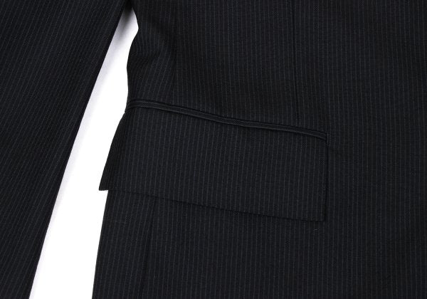 POLO by Ralph Lauren Wool Stripe Blazer Black Size A6