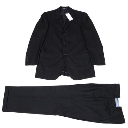 POLO by Ralph Lauren Wool Stripe Blazer Black Size A6