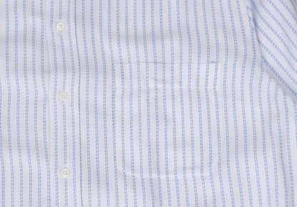 ARMANI COLLEZIONI Stitch Stripe Woven Shirt White Size 42
