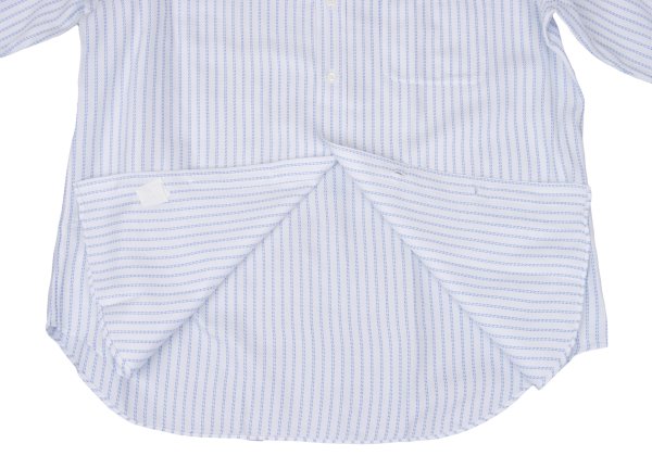 ARMANI COLLEZIONI Stitch Stripe Woven Shirt White Size 42