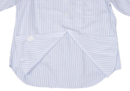 ARMANI COLLEZIONI Stitch Stripe Woven Shirt White Size 42
