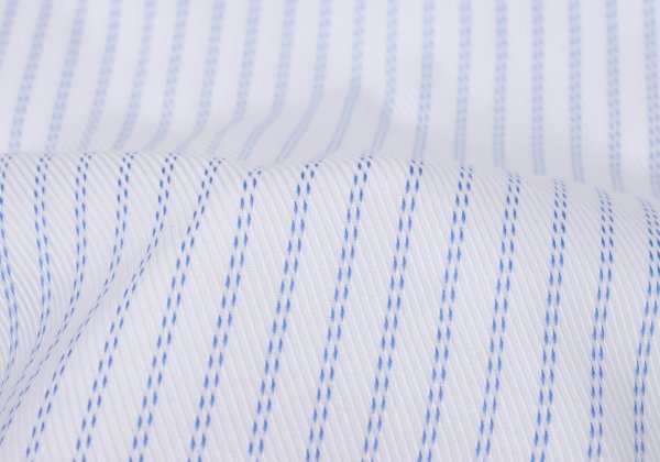 ARMANI COLLEZIONI Stitch Stripe Woven Shirt White Size 42