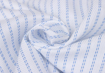 ARMANI COLLEZIONI Stitch Stripe Woven Shirt White Size 42