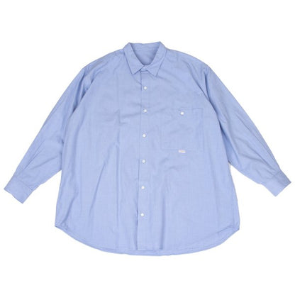 Papas Blue Puppytooth Cotton Shirt Size L