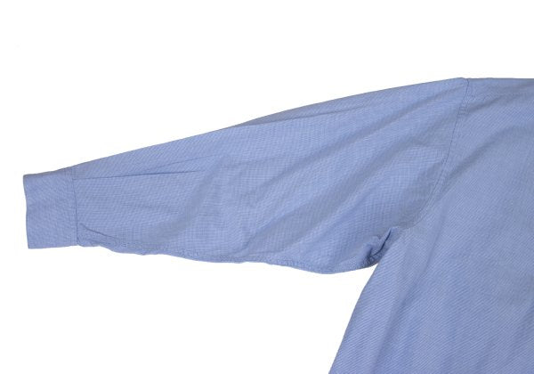 Papas Blue Puppytooth Cotton Shirt Size L