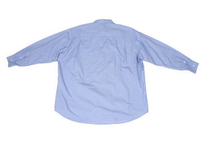 Papas Blue Puppytooth Cotton Shirt Size L