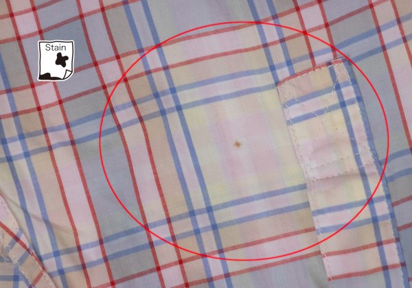 Papas Pink Plaid Cotton Long Sleeve Shirt Size L
