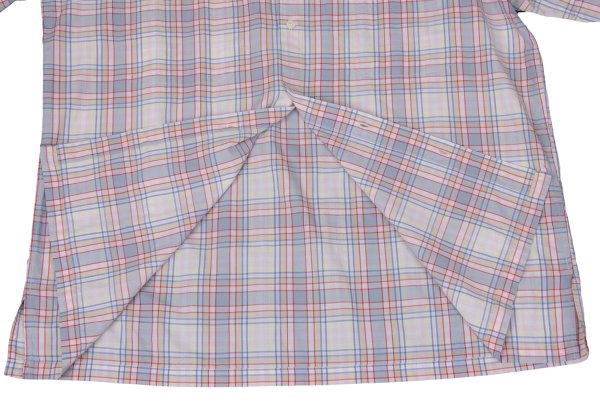 Papas Pink Plaid Cotton Long Sleeve Shirt Size L