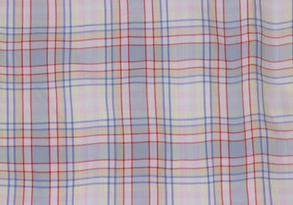 Papas Pink Plaid Cotton Long Sleeve Shirt Size L