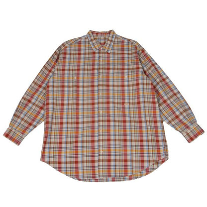 Papas Check Cotton Shirt Multi Size L
