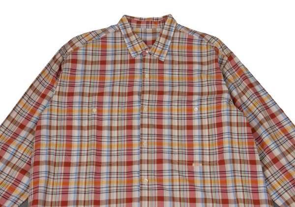 Papas Check Cotton Shirt Multi Size L
