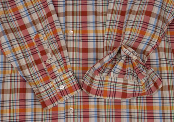 Papas Check Cotton Shirt Multi Size L