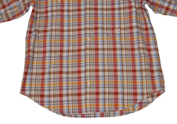Papas Check Cotton Shirt Multi Size L