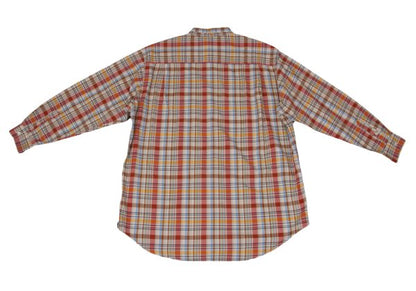 Papas Check Cotton Shirt Multi Size L