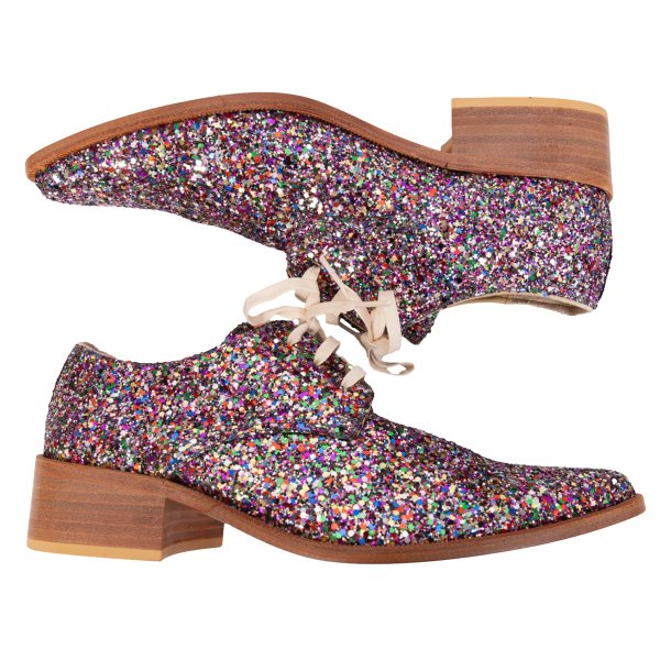 tricot COMME des GARCONS Glitter Sneakers Multi Size 24.5CM