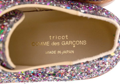 tricot COMME des GARCONS Glitter Sneakers Multi Size 24.5CM