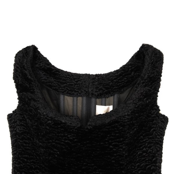 Vivienne Westwood Gold Label Corset Lined Fur Dress Size 10