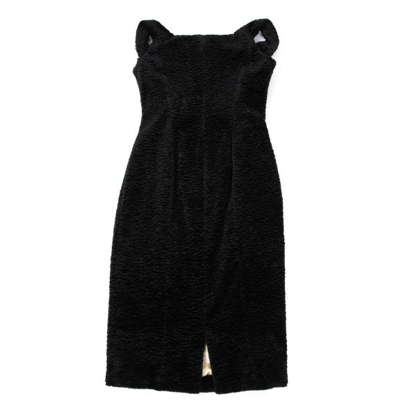 Vivienne Westwood Gold Label Corset Lined Fur Dress Size 10