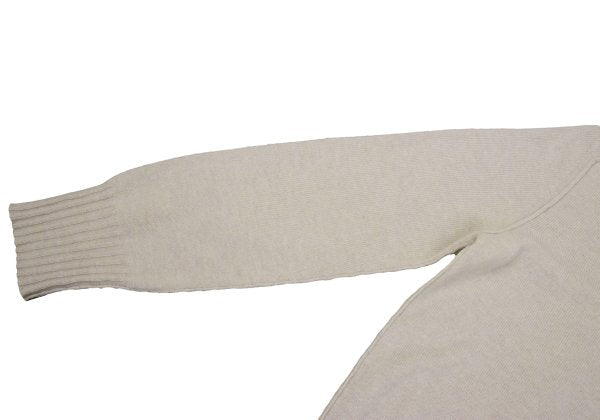 Maison Martin Margiel Wool Elbow Stitch Sweater Beige Size S