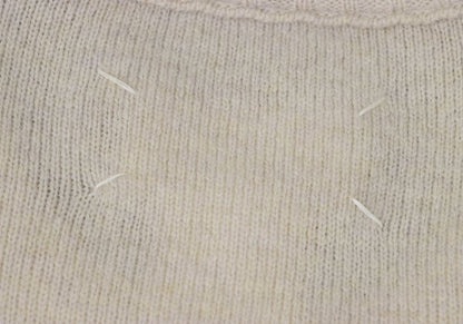 Maison Martin Margiel Wool Elbow Stitch Sweater Beige Size S