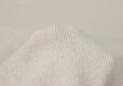 Maison Martin Margiel Wool Elbow Stitch Sweater Beige Size S
