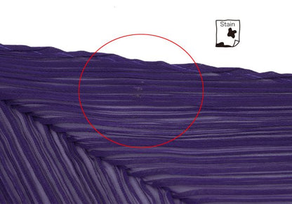 PLEATS PLEASE Pleated Scarf Purple