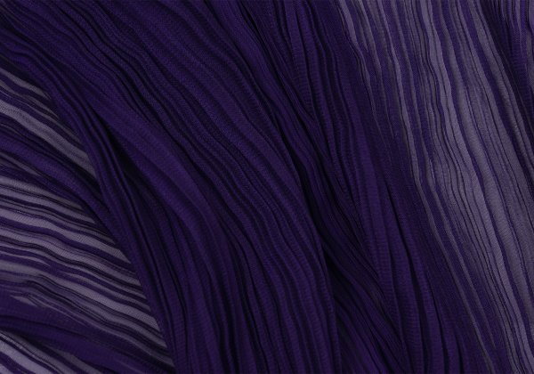 PLEATS PLEASE Pleated Scarf Purple