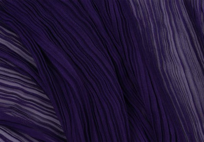 PLEATS PLEASE Pleated Scarf Purple