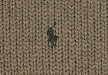 POLO by Ralph Lauren Pony Wool Low Gauge Mocha Beige Size M