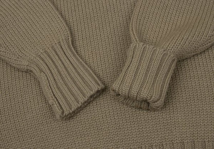 POLO by Ralph Lauren Pony Wool Low Gauge Mocha Beige Size M