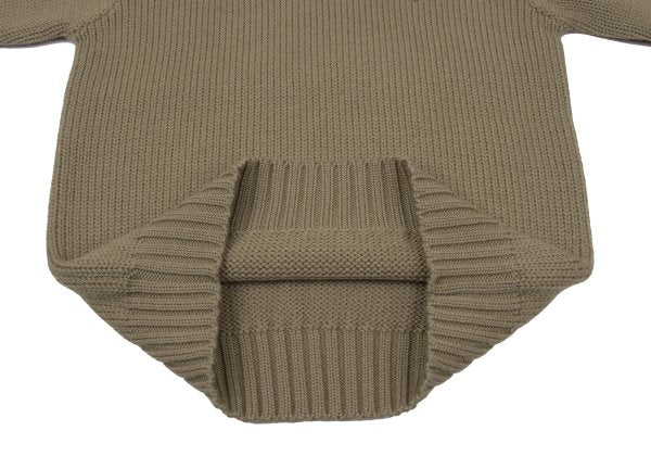 POLO by Ralph Lauren Pony Wool Low Gauge Mocha Beige Size M