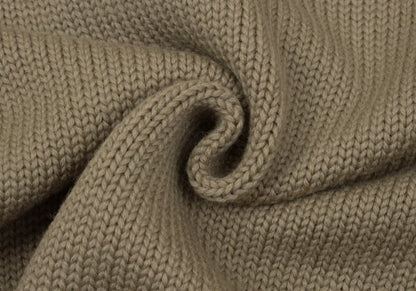 POLO by Ralph Lauren Pony Wool Low Gauge Mocha Beige Size M