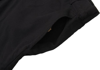 BLACK COMME des GARCONS Poly Hem Zipper Shorts Size XL