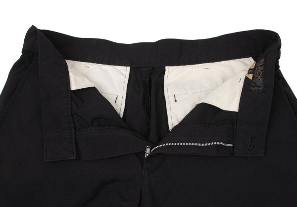 BLACK COMME des GARCONS Poly Hem Zipper Shorts Size XL