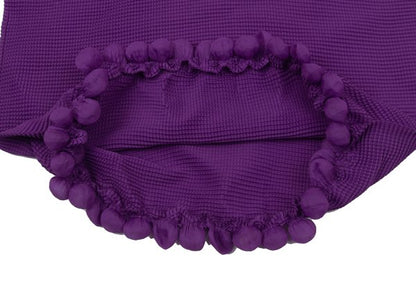 ISSEY MIYAKE me Stretch Pleated Puff Tank Top Purple Size F