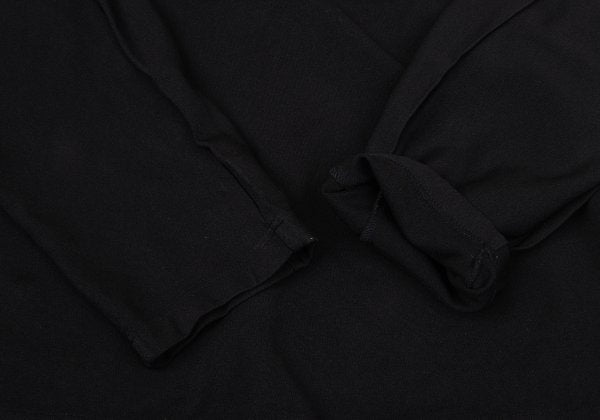COMME des GARCONS Poly Contrast Collar Blouse Black Size S