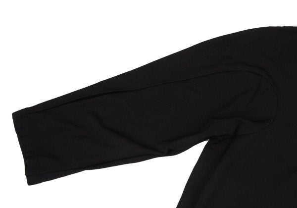COMME des GARCONS Poly Contrast Collar Blouse Black Size S