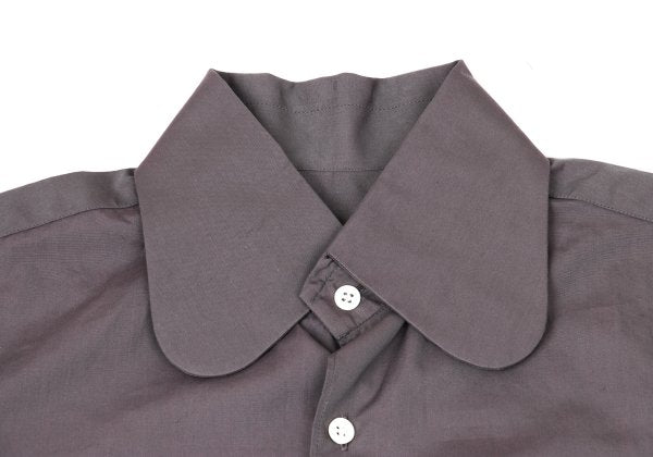 COMME des GARCONS Cotton Color Design Shirt Charcoal Size S