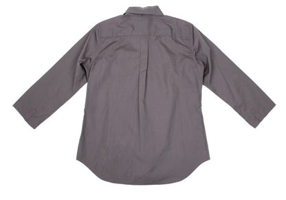 COMME des GARCONS Cotton Color Design Shirt Charcoal Size S