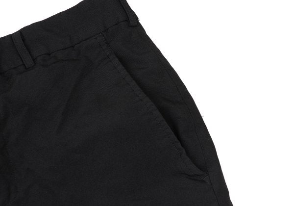 COMME des GARCONS Polyester Double Hem Pants Black Size M