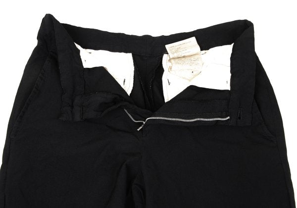 COMME des GARCONS Polyester Double Hem Pants Black Size M