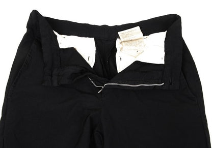 COMME des GARCONS Polyester Double Hem Pants Black Size M
