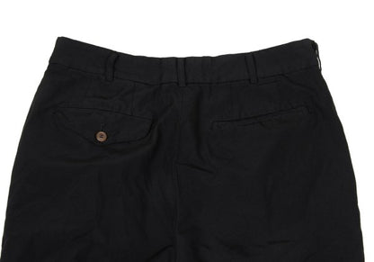 COMME des GARCONS Polyester Double Hem Pants Black Size M