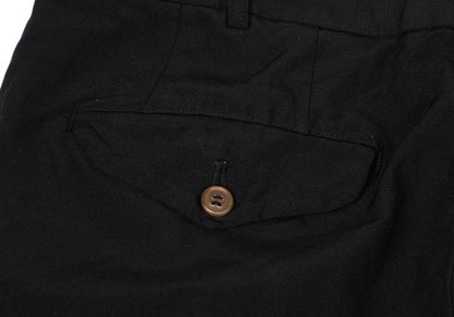 COMME des GARCONS Polyester Double Hem Pants Black Size M