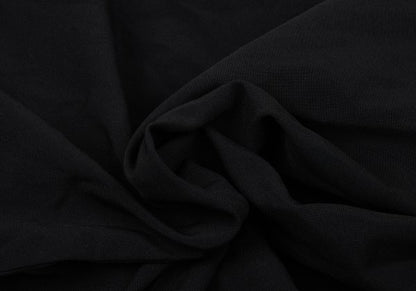 COMME des GARCONS Polyester Double Hem Pants Black Size M