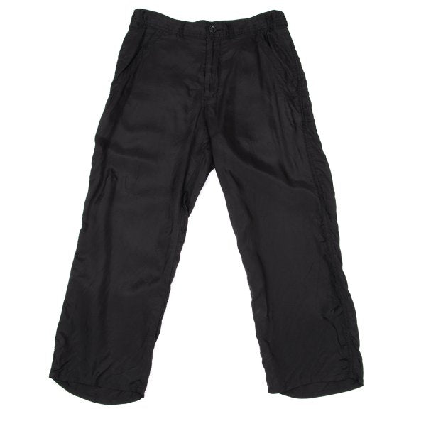 COMME des GARCONS Product Washed Cupro Pants Black Size M
