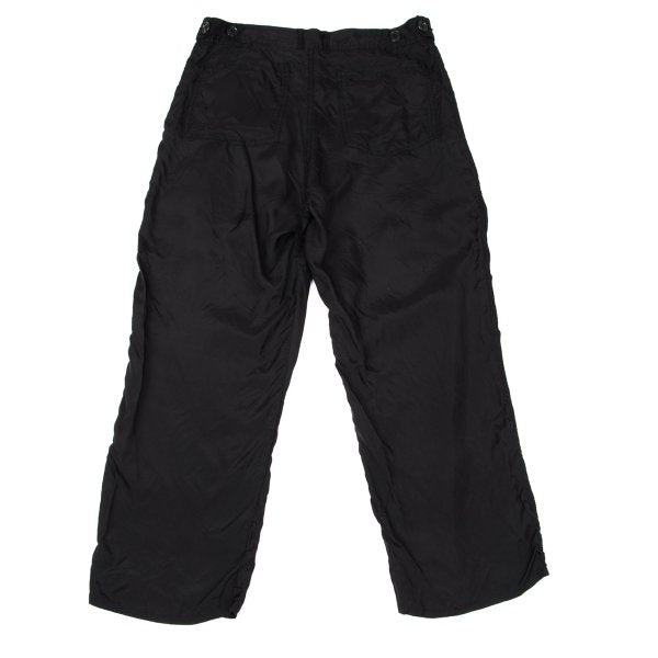 COMME des GARCONS Product Washed Cupro Pants Black Size M