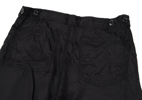 COMME des GARCONS Product Washed Cupro Pants Black Size M