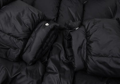 Bacon PUFFA RING WLT Stand Collar Down Jacket Black Size S