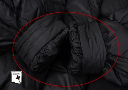 Bacon PUFFA RING WLT Stand Collar Down Jacket Black Size S